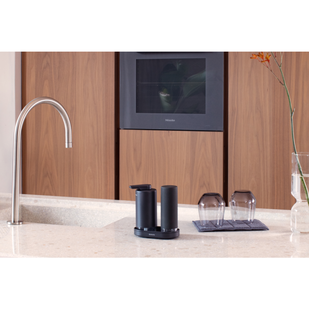 Brabantia SinkStyle Sbedispenser st, 2x200 ml&nbsp; - Mineral Infinite Grey