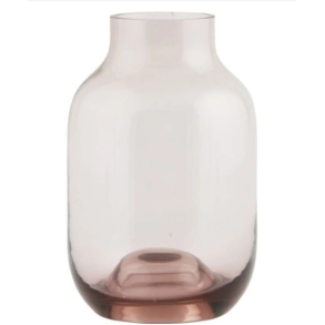 House Doctor Vase, Shaped, Aubergine, Dia.: 17 cm