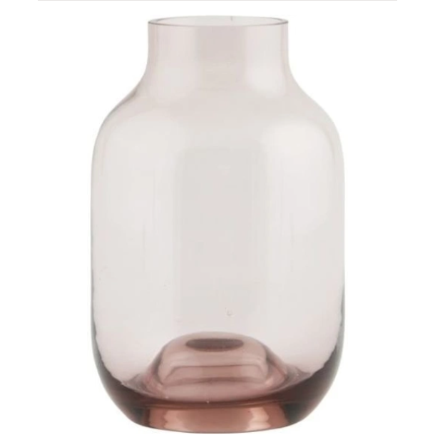 House Doctor Vase, Shaped, Aubergine, Dia.: 17 cm