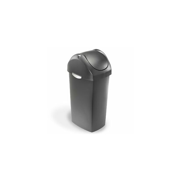 Simplehuman Sving Lget 60L, Enkelt Rum, Gr Plast