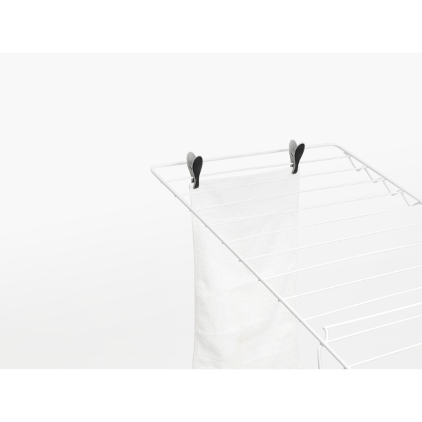 Brabantia Tjklemme  8 stk - Black / Grey