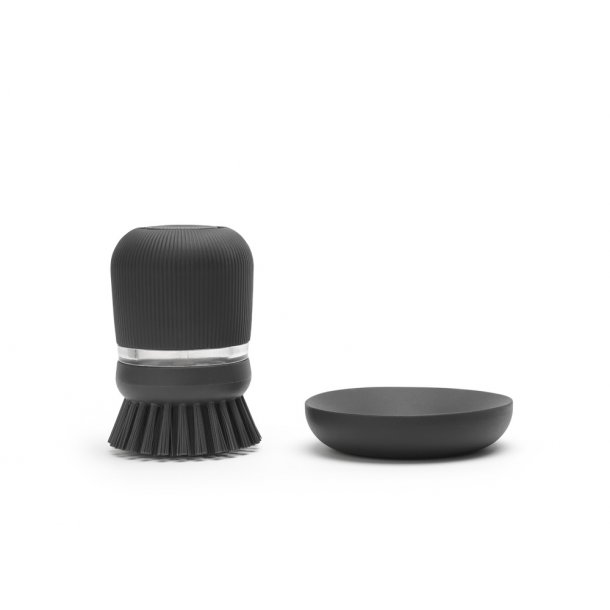 Brabantia Opvaskebrste Med Sbe Dispenser - Dark Grey