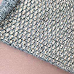 Solwang - kologisk Strikket Vaskehandske - Almuebl