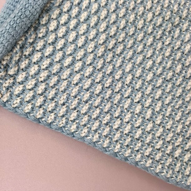 Solwang - kologisk Strikket Vaskehandske - Almuebl