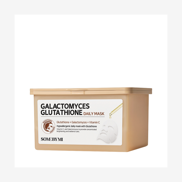Some By Mi Galactomyces Glutahione Daily Mask, 30 stk