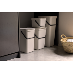 Brabantia Sort &amp; Go Affaldsspand m/ L�g - Affaldssortering 12 Liter