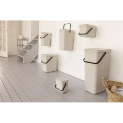Brabantia Sort &amp; Go Affaldsspand m/ L�g - Affaldssortering 12 Liter
