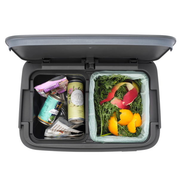 Brabantia Sortup Affaldsspand til Affaldssortering HI 25+10+10 Liter - Dark Grey