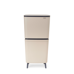 Brabantia Sortup Affaldsspand til Affaldssortering HI 25+10+10 Liter Soft Beige
