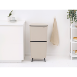 Brabantia Sortup Affaldsspand til Affaldssortering HI 20+25 Soft Beige