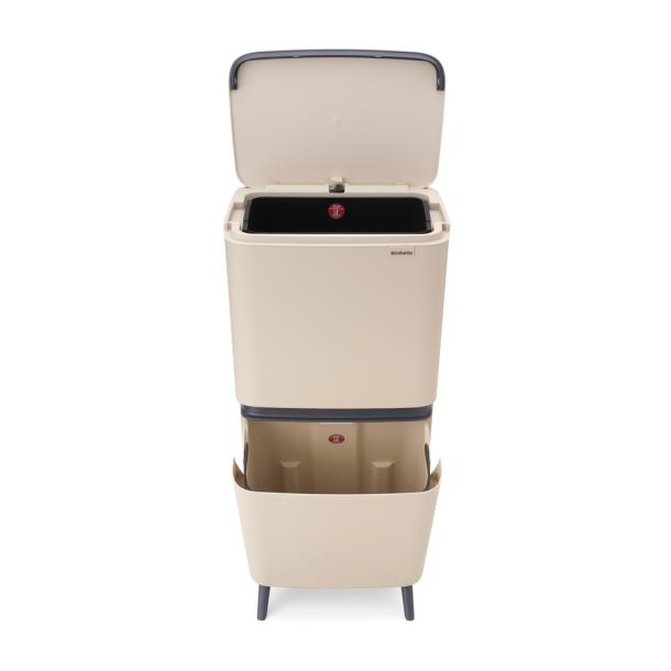 Brabantia Sortup Affaldsspand til affaldssortering HI, 20 + 25 L Soft Beige