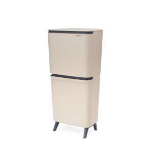 Brabantia Sortup Affaldsspand til affaldssortering HI, 20 + 25 L Soft Beige
