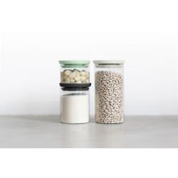 Brabantia Opbevaringsglas Stabelbar s�t a 3 stk.  -