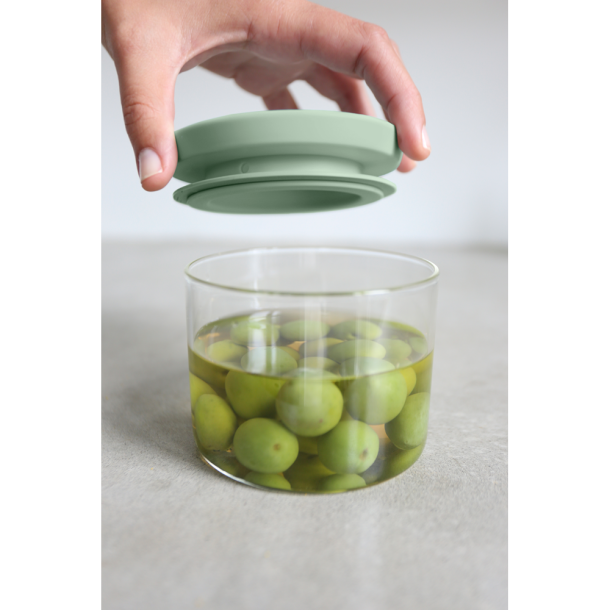 Brabantia Opbevaringsglas Stabelbar s�t a 3 stk.  -
