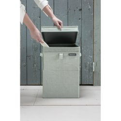 Brabantia Stabelbar Vasketjspose, 35 Liter Grn