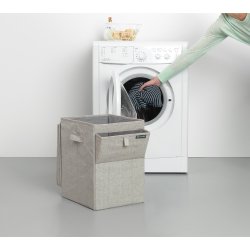 Brabantia Stabelbar Vasketjspose, 35 Liter Gr
