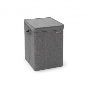 Brabantia Stabelbar Vasketøjspose, 35 Liter Pepper Black