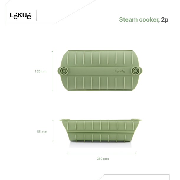 L�ku� Micro Ovn Damp Cooker, 2 Pers.