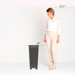 Brabantia StepUp Pedalspand 40 Liter