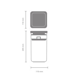 Brabantia Tasty+ Fermenteringss�t, Lysegr�n