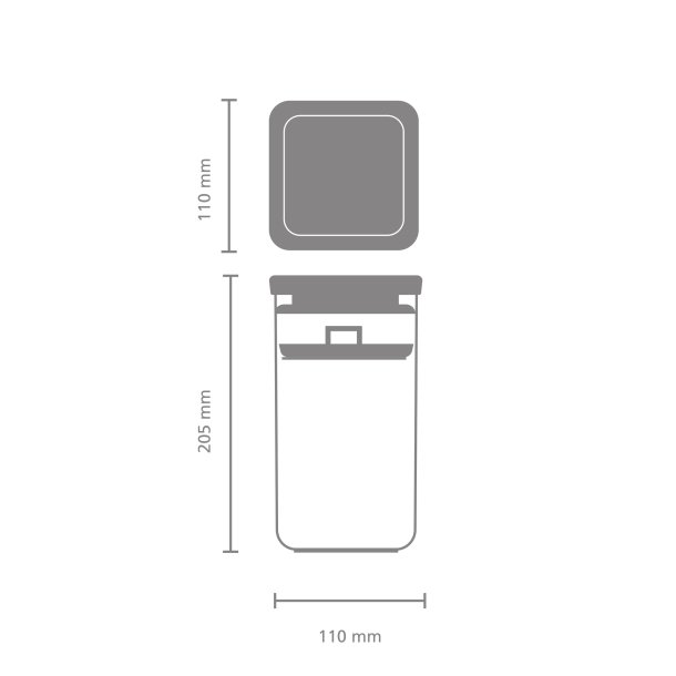 Brabantia Tasty+ Fermenteringss�t, Lysegr�n