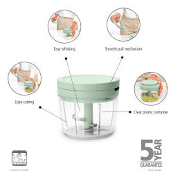 Brabantia Manuel Minihakker - Jade Green 