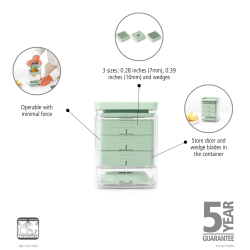 Brabantia Kaftoffelsk�re - Jade Green 