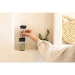 Brabantia St a 2 Tasty+ Stabelbare Dser 2x0,15 ltr. - Dark Gray Lg