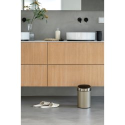 Brabantia Touch Bin Affaldsspand 3 Ltr Inkl. Vgbeslag - Champagne