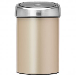 Brabantia Touch Bin 3 Ltr Inkl. Vægbeslag - Champagne