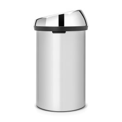 Brabantia Touch Bin 60 Liter Metallic Grey