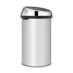 Brabantia Touch Bin 60 Liter Metallic Grey
