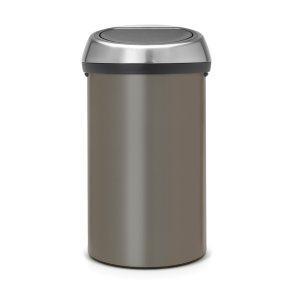 Brabantia Touch Bin 60 Liter Platinum