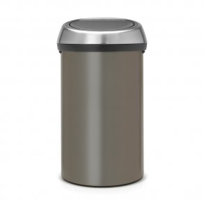 Brabantia Touch Bin 60 ltr. Platinum