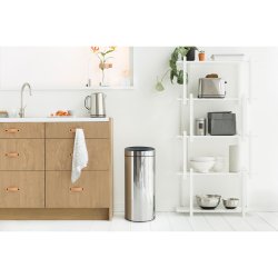 Brabantia Touch Bin 30 Liter Blank Stl