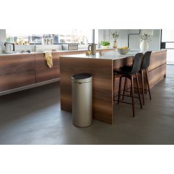 Brabantia Touch Bin Affaldsspand 30 Liter - Champagne