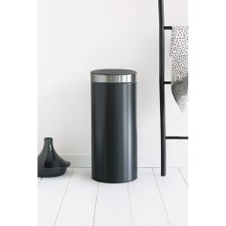 Brabantia Touch bin 30 ltr. / FPP lg Matt Black