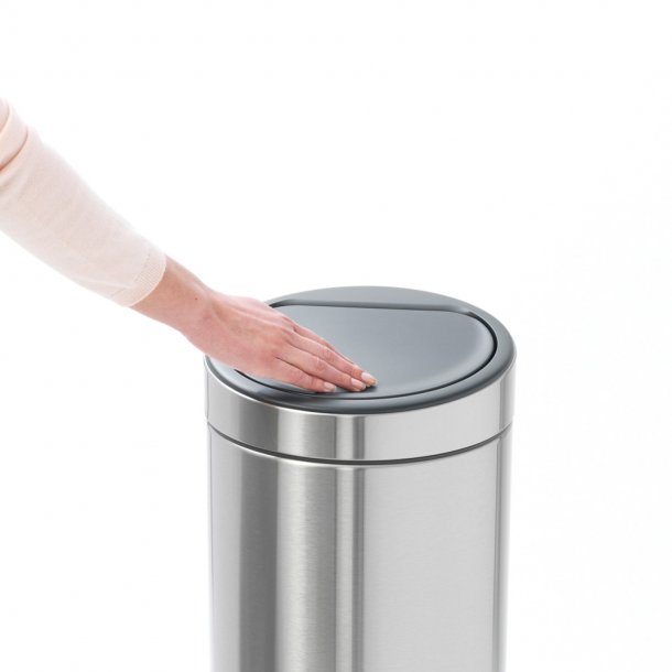 Brabantia Touch Bin 30 Liter Mat Stl Fingerprint Proof