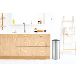 Brabantia Touch Bin 30 Liter Mat Stl Fingerprint Proof