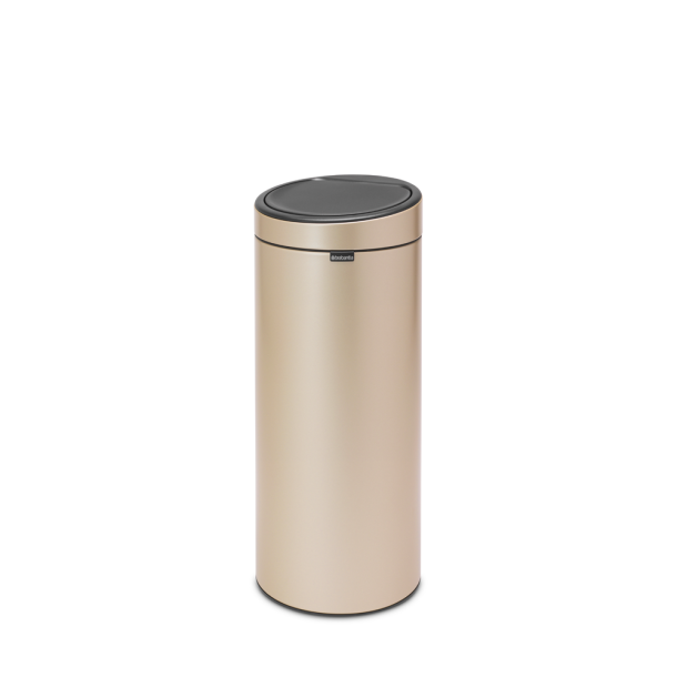 Brabantia Touch Bin Affaldsspand 30 Liter - Champagne