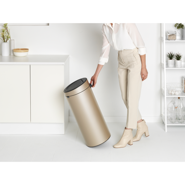 Brabantia Touch Bin Affaldsspand 30 Liter - Champagne
