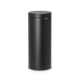Brabantia Touch Bin Affaldsspand 30 Liter - Mineral Moonlight Black