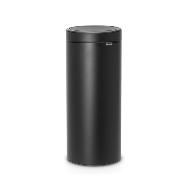 Brabantia Touch Bin 30 Liter - Mineral Moonlight Black