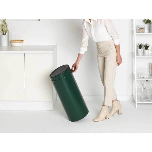 Brabantia Touch Bin Affaldsspand 30 Liter - Pine Green