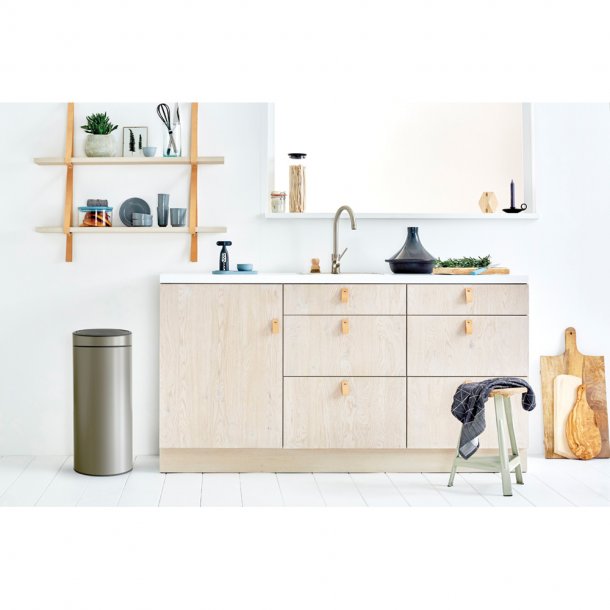 Brabantia Touch Bin 30 Liter Platinum