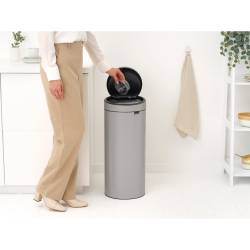 Brabantia Touch bin 30 liter - Soft Grey