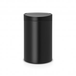Brabantia Touch bin 40 ltr. Matt Black