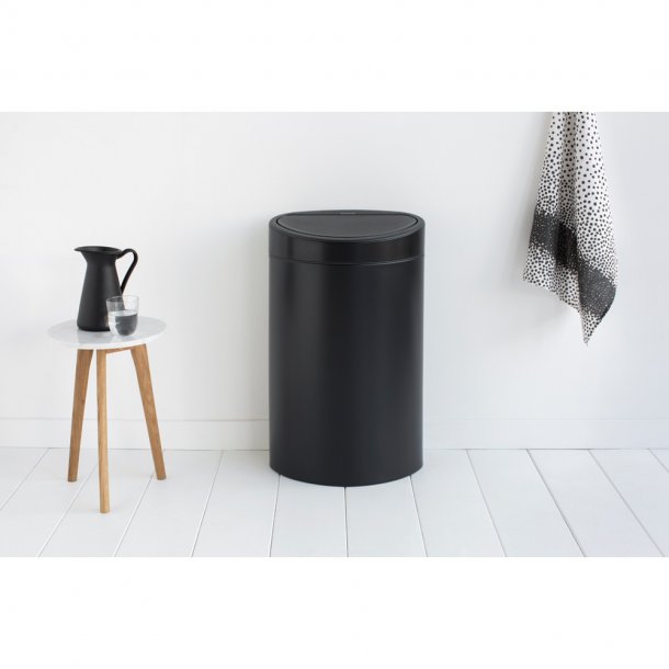Brabantia Touch Bin 40 Liter Mat Sort - 114946