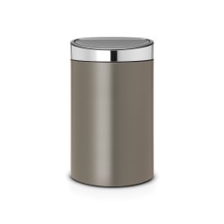 Brabantia Touch Bin 40 Liter Platinum - 114885