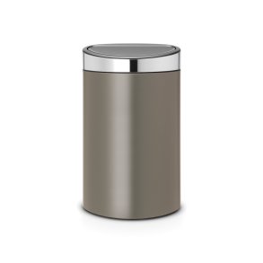 Brabantia Touch Bin 40 Liter Platinum - 114885